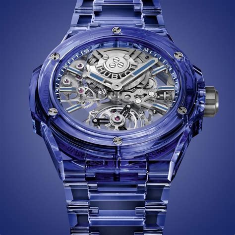 hublot big bang blau|hublot big bang full sapphire.